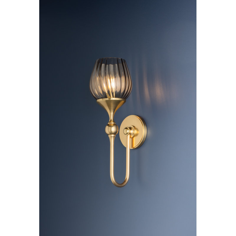 Chatton Wall Sconce in Aged Brass