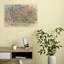 Trees And Houses, Provence, C.1885 Abstract Contemporary Architecture Wall Art Print by Paul Cezanne - 1 Piece Wrapped Canvas Wall Art-2093820386