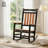 Hudson HDPE Outdoor Rocking Adirondack Chair
