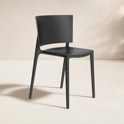 Africa Stackable Patio Side Chair