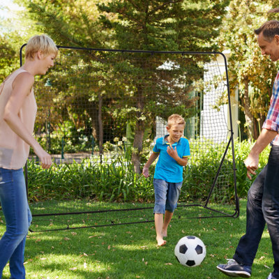 8' x 6' Soccer Rebounder Net, Adjustable Bounce Back Net