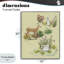 «Peaceful Spring Animals», estampe numérique, design de Grace Popp-1259441257-1259441256