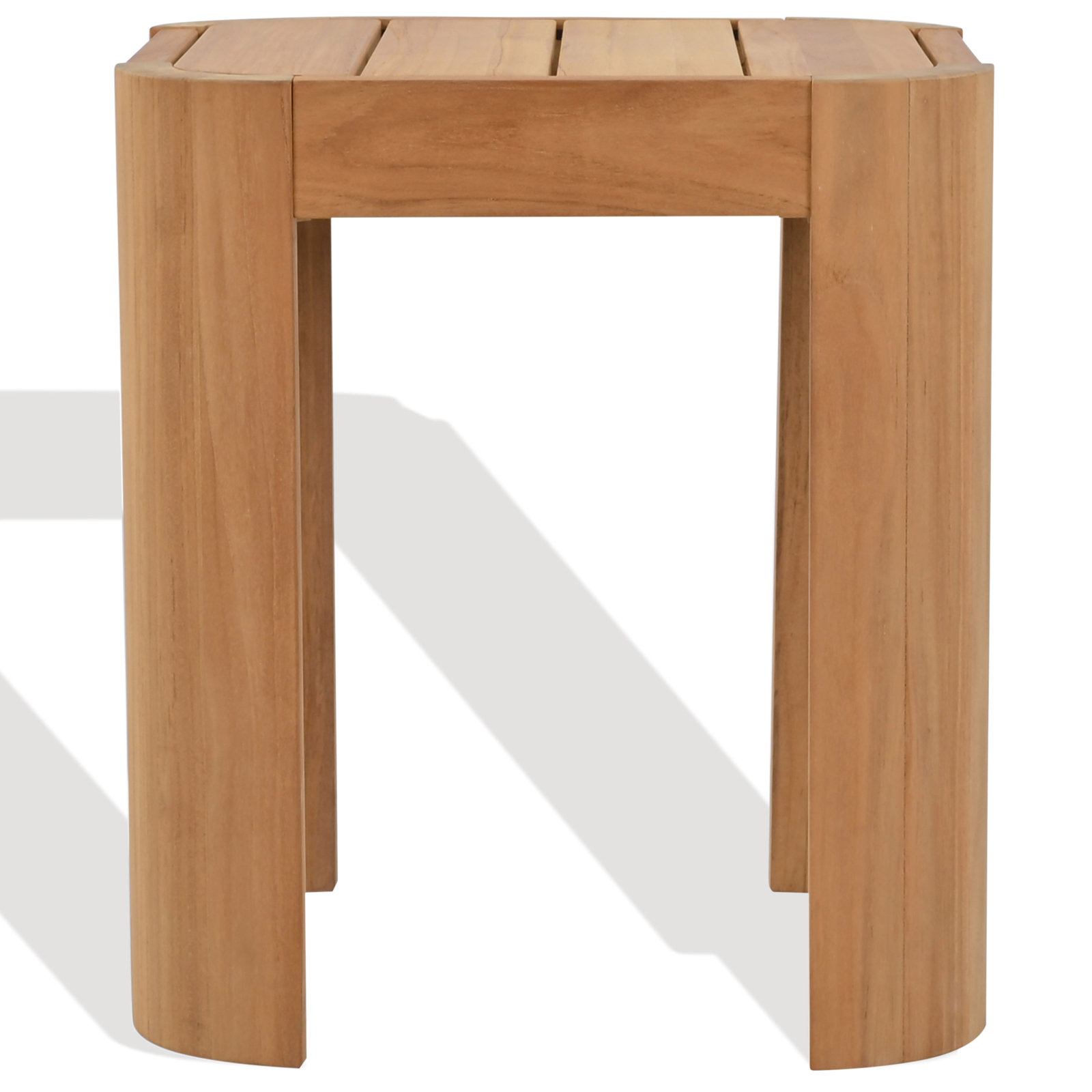 Nina 18" Teak Patio Side Table