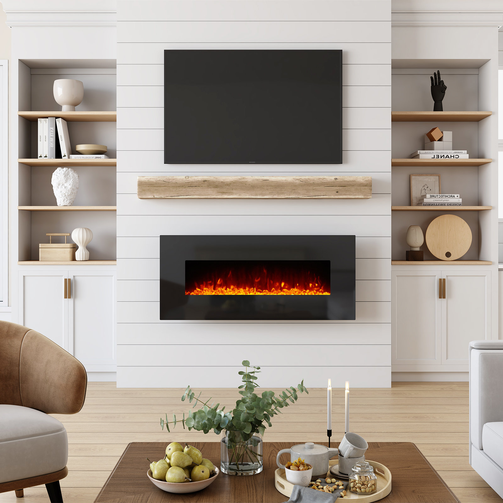 Symple Stuff Placerville 28'' W Electric Fireplace