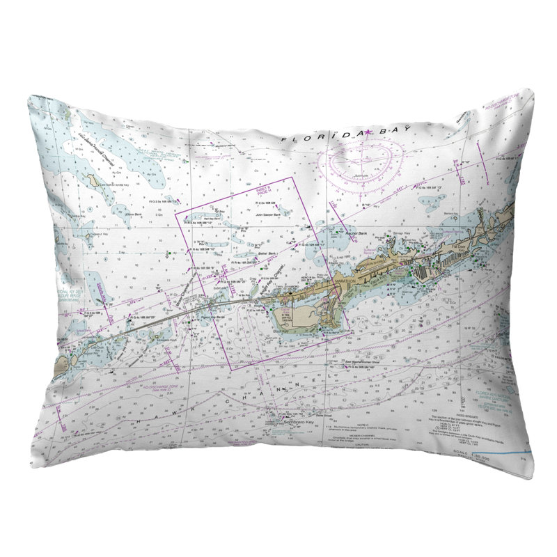 Outdoor Reversible Throw Pillow