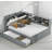 Full Size Solid Wood Platform Bed with Trundle and Storage Headboard-896484975