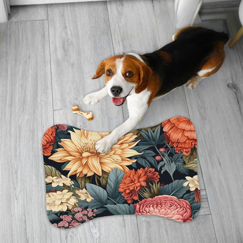 Tapis sauvage en forme d'os - 1 pièce