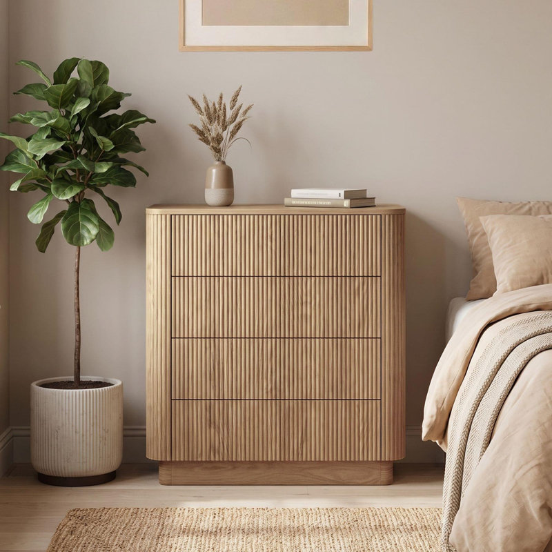 Tashiya 4 - Drawer Chest of Drawers