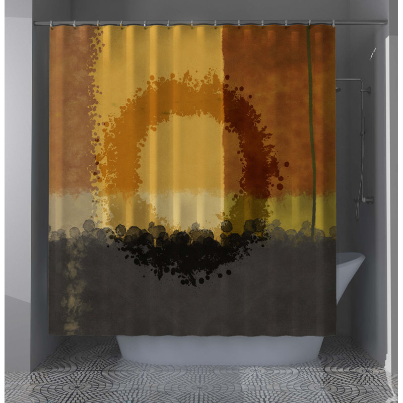 Rideau de douche abstrait Kitto