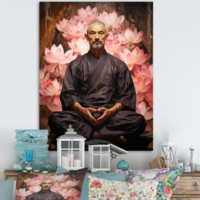 Yoga Lotus Asana II sur toile