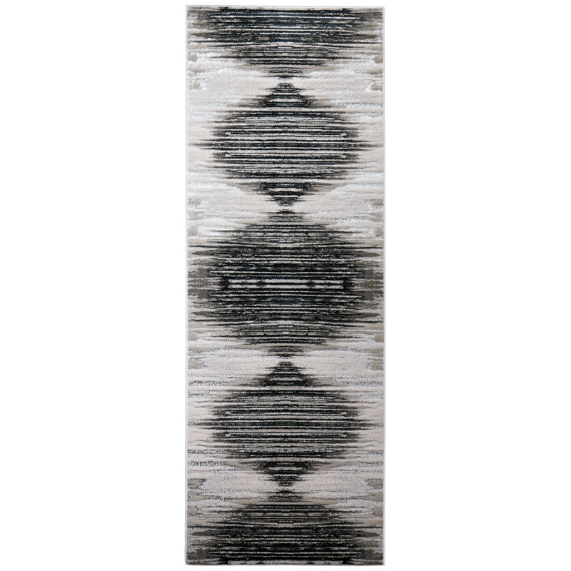 Rolfes Performance Geometric Indoor Rug, Runner 2'10" x 10"