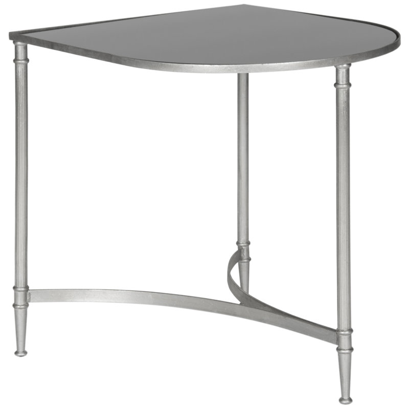 Cerulean 3 Legs End Table, 50.8cm H x 50cm W x 45cm D, Silver