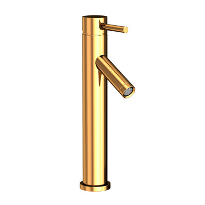 East Linear Single Hole Vessel Faucet