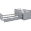 Lit mezzanine simple et lit plateforme avec support - Barrières de sécurité pour lit stable-126513853