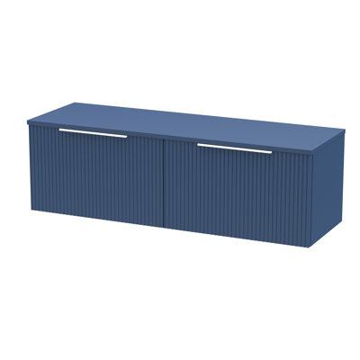 Fluted 120.5cm Single Bathroom Vanity Base Only