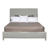  Thom Filicia Home Chatfield California King Upholstered Low Profile Panel Bed