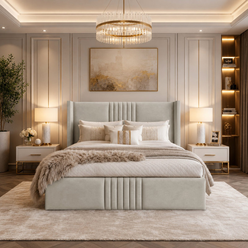 Bed, Single (3'), Silver