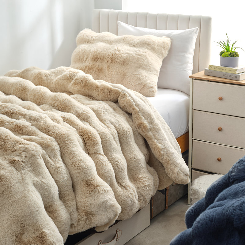 Snowball® Giant - Coma Inducer® Twin XL Comforter Set - Turtle Dove, Tan, Twin Extra Long Comforter + 1 Standard Sham