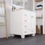 Acclaim 30 po Meuble-lavabo simple blanc avec comptoir en quartz Carrara et lavabo en porcelaine encastré-1902840198-1902840196