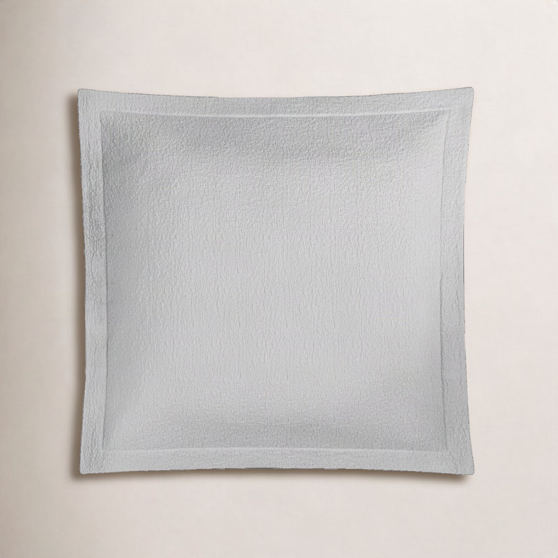 LUCCA Sham, Euro, silver