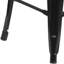 Tabouret de bar en métal sans dossier de 30 po de hauteur avec siège carré en bois Margherite-58202623-58202620