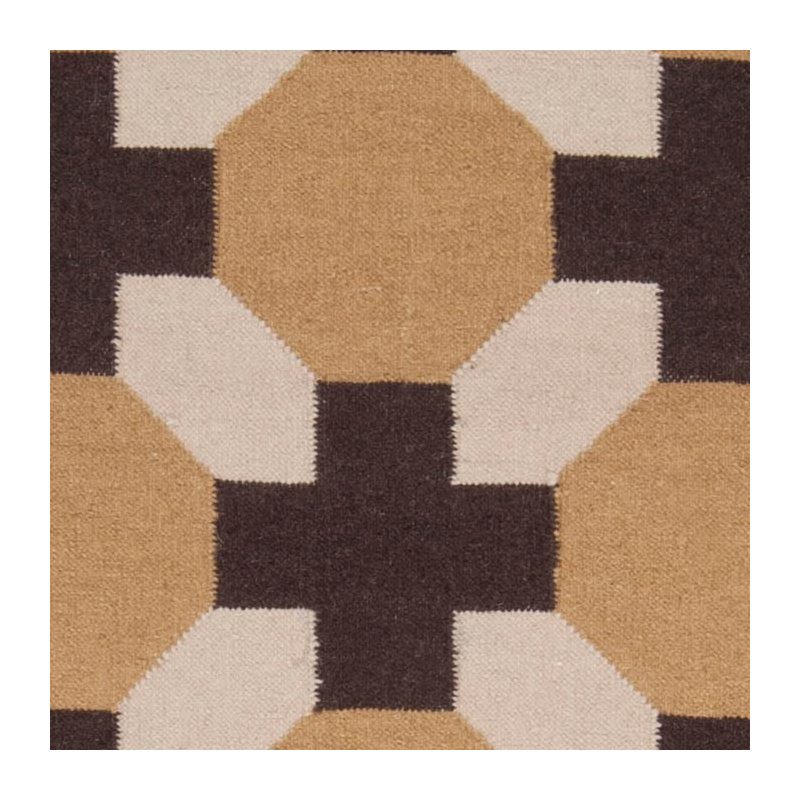 Bartłomiej Wool Geometric Indoor Rug, Rectangle 5' x 8'