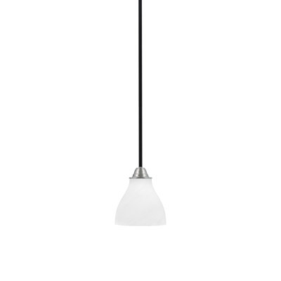 Luminaire suspendu suspendu Paramount avec verre de 6,25 po