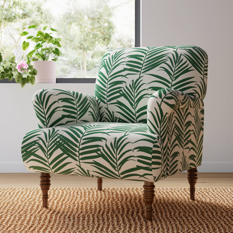 Fauteuil large de 32 po Allura, Vert palmier
