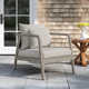 Layne Teak Patio Chair with Cushions