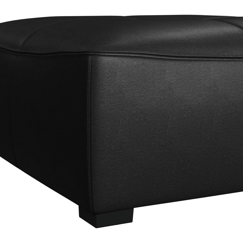  Ryder Modular Ottoman In Pebble, Black