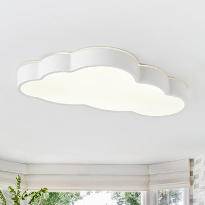 Dimmable LED Flush Mount Ceiling Light, 5CCT 3000K-6000K Modern Close to Ceiling Lighting Fixtures for Bedroom, Kitchen, Hallway, Laundry Room