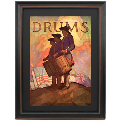 Drums, Cover Illustration by N.C Wyeth