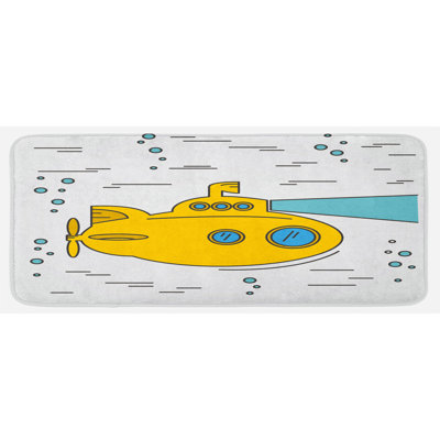Tapis de cuisine sous-marin