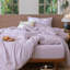 Ensemble de housse de couette à rayures 100% coton lavé MooMee-115097793-112681252