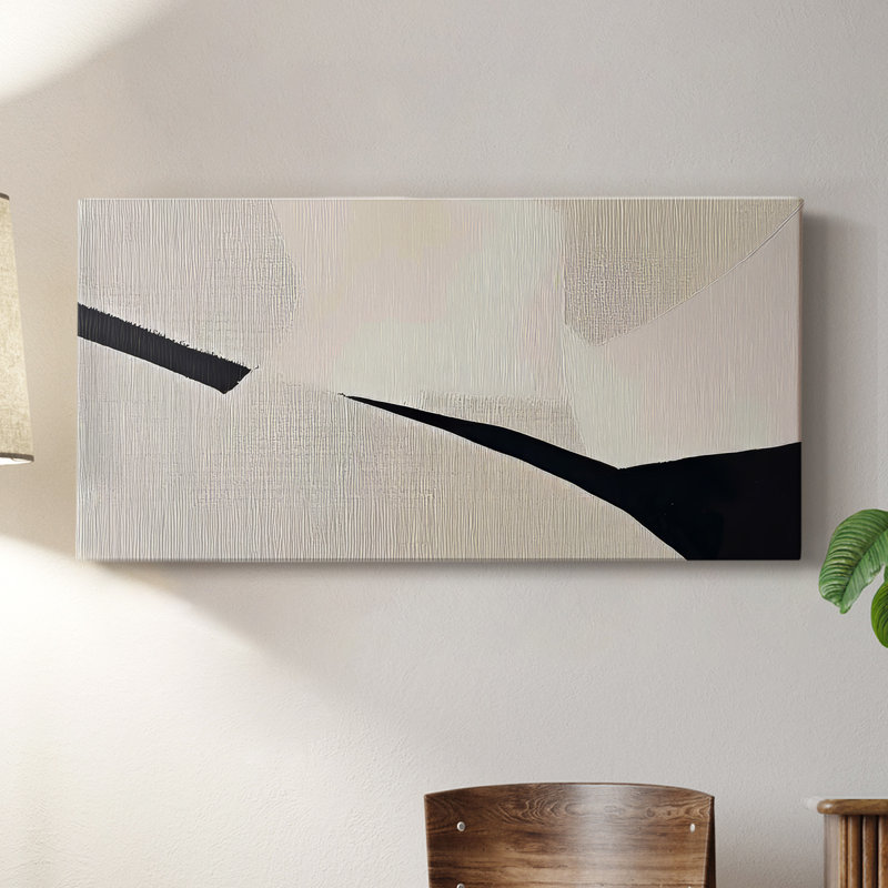 Abstract Series 7 # XXXVI-Gallery, toile tendue, H 24 po x l 48 po