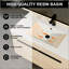 36 Inch Bathroom Vanity with resin Countertop Sink, 2 Doors Bathroom Cabinet Set-444233791