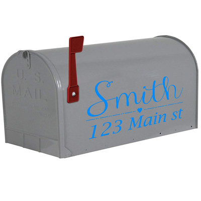Couvercle de boîte aux lettres personnalisé autocollant