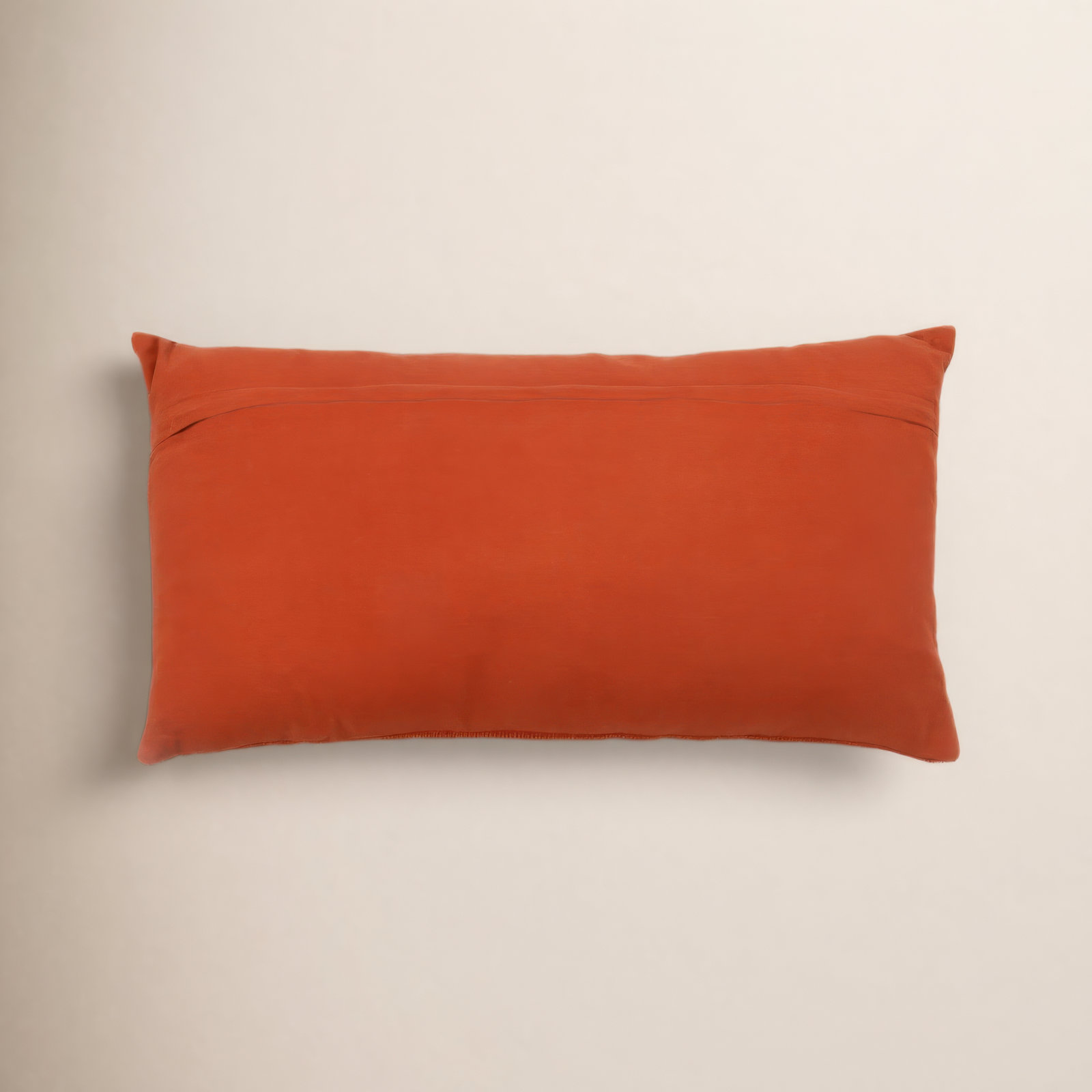 Brockett Textured Lumbar Throw Pillow, Red