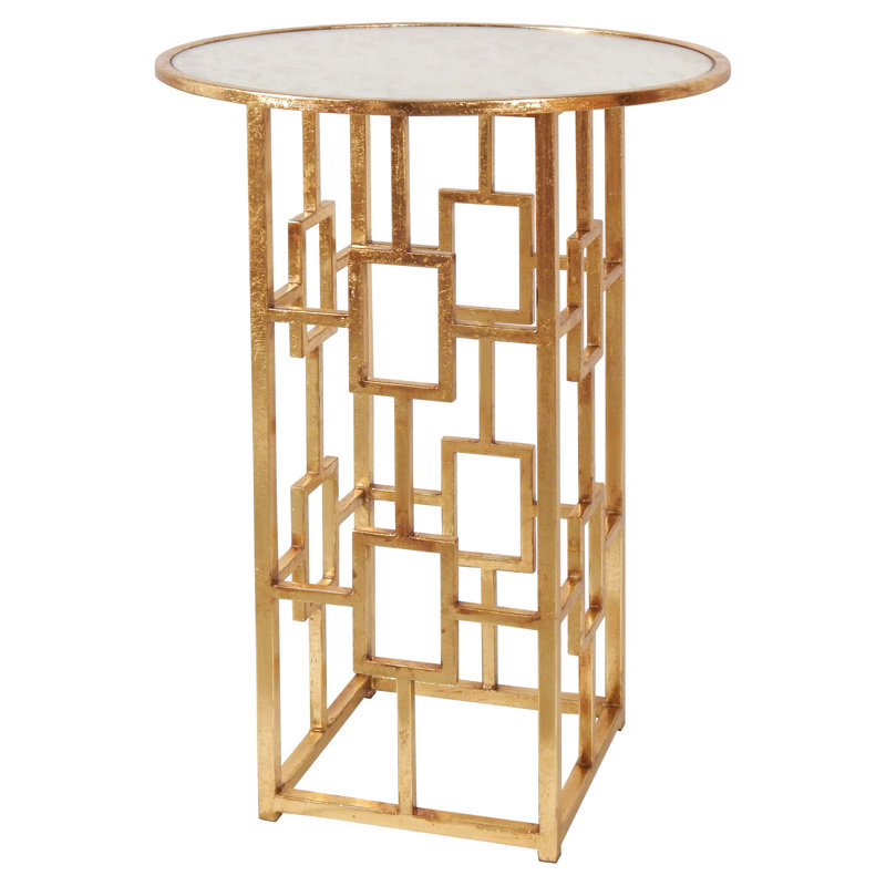 Plaza Stone Frame End Table