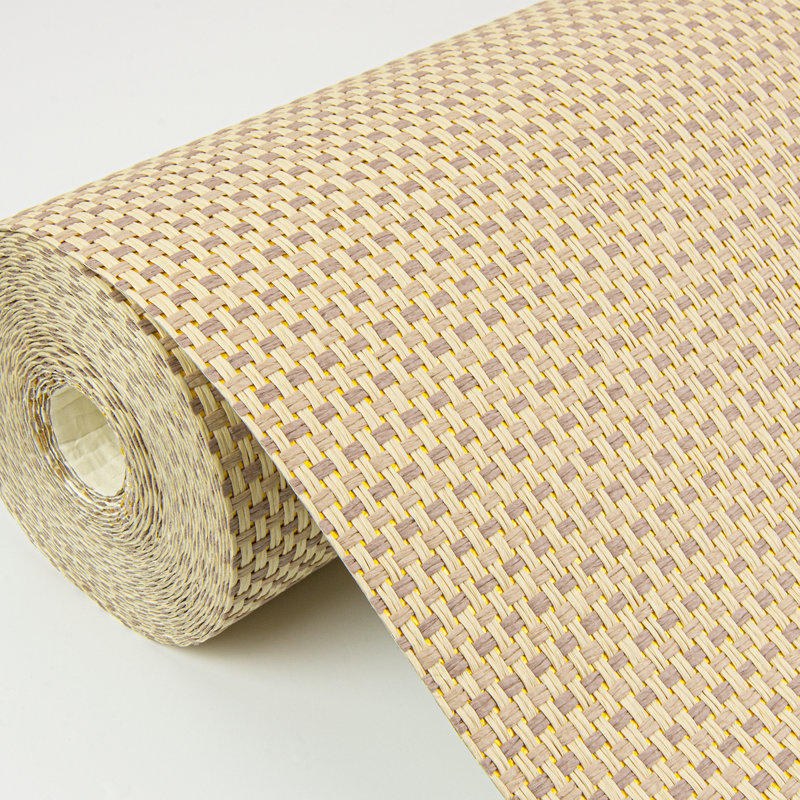 Loom Abstract Grass Cloth Wallpaper Roll