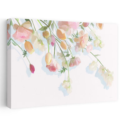 Art floral doux au printemps