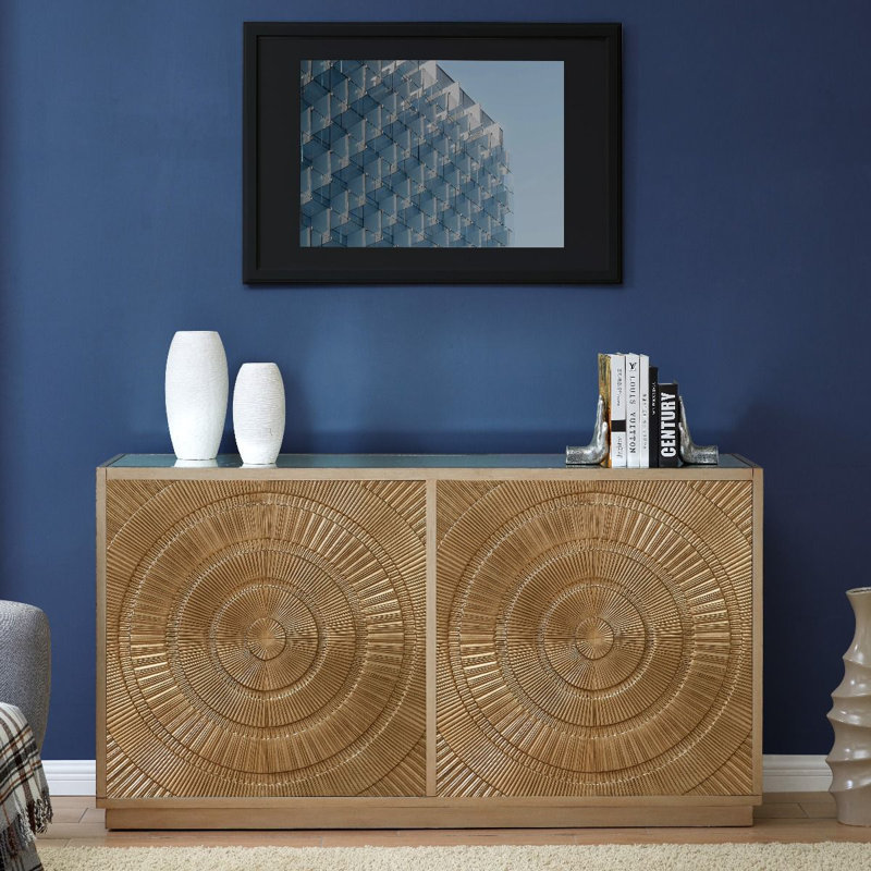 Tolbert 160cm Sideboard, Gold