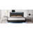 Size Floating Bed Frame With LED Lights And USB Charging,Modern Upholstered Platform LED Bed Frame,-401284130-401284156