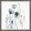 « white fleuris ii »-cadre photo imprimé sur papier-1288489832