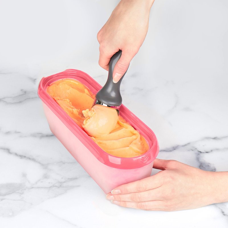 Baignoire à crème glacée 1,5 pte Tovolo Glide-A-Scoop, Flamant