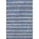 London Berber Stripe Blue/Ivory Indoor/Outdoor Rug