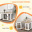 Mobilier de cage pour chien, niche pour chien