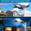 Éclairage extérieur commercial commercial avec lumière du jour de 12 000 W et 6 500 K lumière du jour blanche avec télécommande