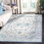 Tapis oriental gris clair / bleu Aurich-1000010007