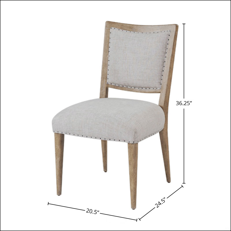 Ensemble de 2 chaises de salle à manger surdimensionnées